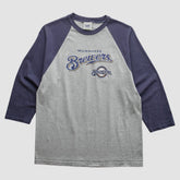 Milwaukee Brewers Lee Apparel 2007 T-Shirt - Heather Gray Vintage