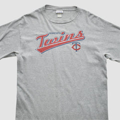 Minnesota Twins CSA 2000s T-Shirt - Gray Vintage