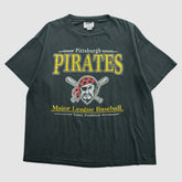 Pittsburgh Pirates CSA 2000 T-Shirt - Black Vintage