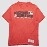 Cincinnati Reds Majestic 2008 T-Shirt - Red Vintage