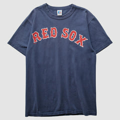 Boston Red Sox Russell 2000s T-Shirt - Navy Vintage
