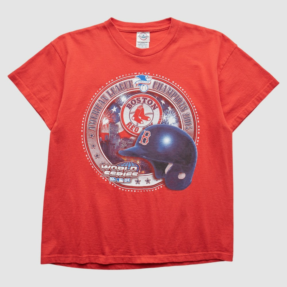 Boston Red Sox 2004 T-Shirt - Red Vintage