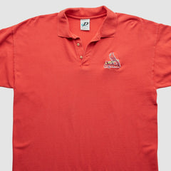 St. Louis Cardinals Dynasty 2000s Polo - Red Vintage