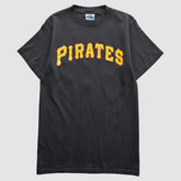 Pittsburgh Pirates Majestic 2000s T-Shirt - Black Vintage