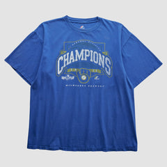 Milwaukee Brewers Majestic 2011 T-Shirt - Blue Vintage
