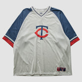 Minnesota Twins Lee Apparel 2000s T-Shirt - White Vintage