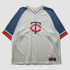 Minnesota Twins Lee Apparel 2000s T-Shirt - White Vintage