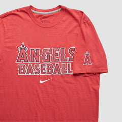 Los Angeles Angels 2010s T-Shirt - Red Vintage | Nike