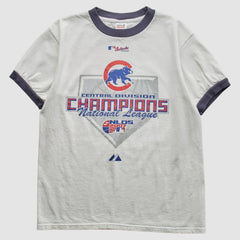 Chicago Cubs Majestic 2007 T-Shirt - White Vintage