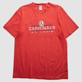 St. Louis Cardinals Logo 7 90s T-Shirt - Red Vintage