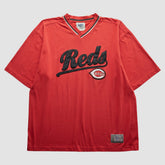 Cincinnati Reds Lee Apparel 90s T-Shirt - Red Vintage