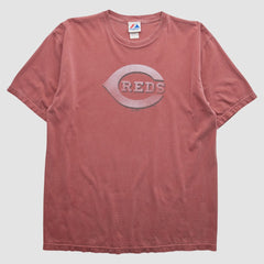Cincinnati Reds Majestic 2010 T-Shirt - Red Vintage