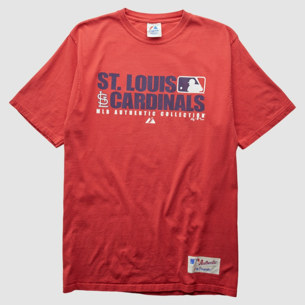 St. Louis Cardinals Majestic 2007 T-Shirt - Red Vintage