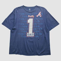 Atlanta Braves 2010s T-Shirt - Blue Vintage