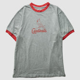 St. Louis Cardinals Genuine Merchandise 2008 T-Shirt - Heather Gray Vintage