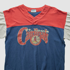 St. Louis Cardinals The Game 90s T-Shirt - Blue Vintage