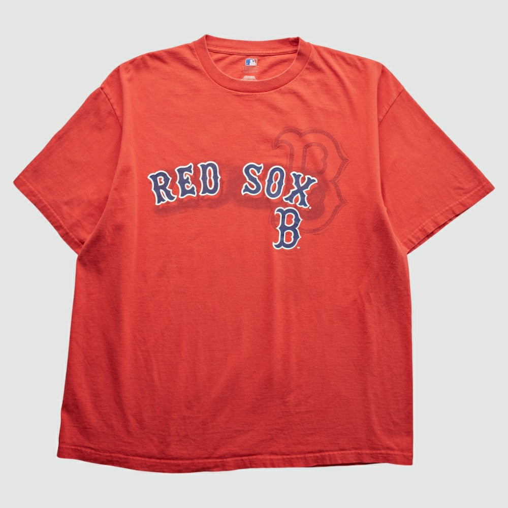 Boston Red Sox 2000s T-Shirt - Red Vintage