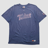 Minnesota Twins 2000s T-Shirt - Navy Vintage | Nike