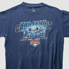 Washington Nationals 2000s T-Shirt - Navy Vintage