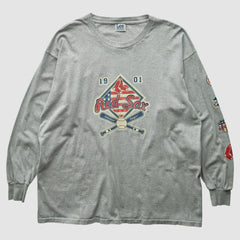 Boston Red Sox Lee Apparel 2004 Long Sleeve T-Shirt - Gray Vintage