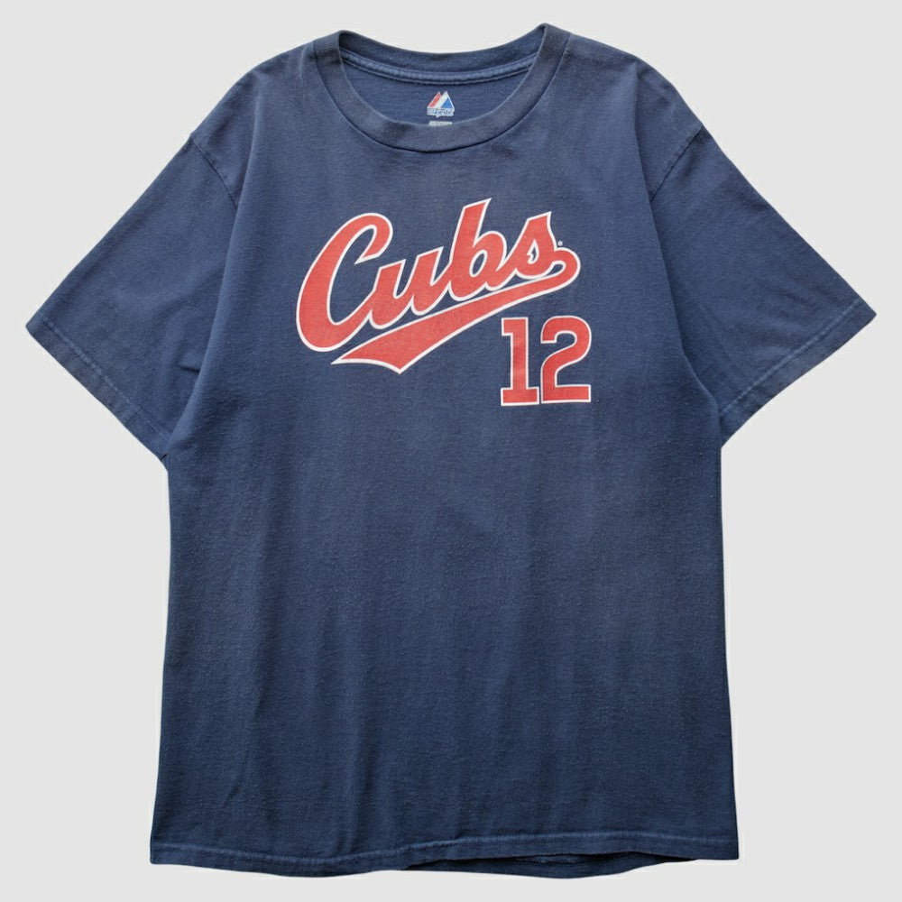 Chicago Cubs Majestic 2009 T-Shirt - Navy Vintage