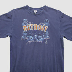 Detroit Tigers 2000s T-Shirt - Navy Vintage