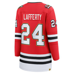 Sam Lafferty Chicago Blackhawks Fanatics Women's Centennial Breakaway Player Jersey