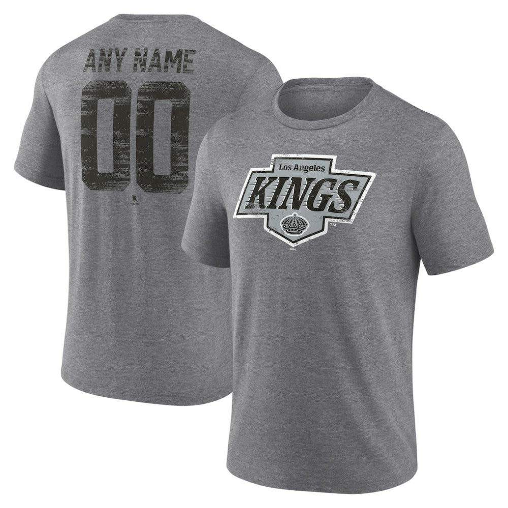 Los Angeles Kings Heritage Custom Tri-Blend T-Shirt