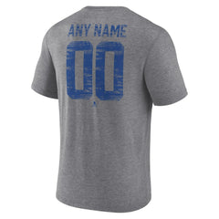 New York Islanders Heritage Custom Tri-Blend T-Shirt