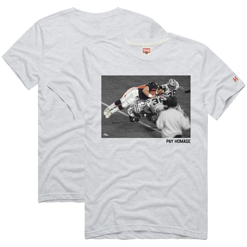 NFL Denver Broncos John Elway Homage Unisex Pay Homage Tri-Blend T-Shirt