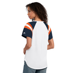 Detroit Tigers Starter Women's Game On Notch Neck T-Shirt - White