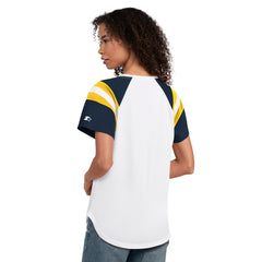 Milwaukee Brewers Starter Women's Game On Notch Neck T-Shirt - White