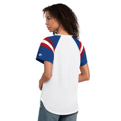 Texas Rangers Starter Women's Game On Notch Neck T-Shirt - White