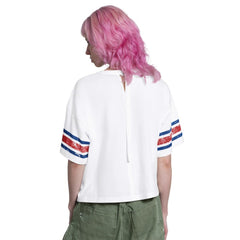 Philadelphia Phillies Starter Women's Cropped Hurry Up Offense T-Shirt - White