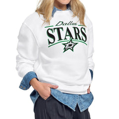 Dallas Stars Starter Women's Arch Stripe Fleece Sweatshirt