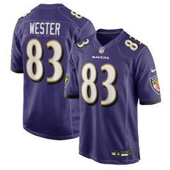 NFL Baltimore Ravens LaJohntay Wester Team Game Jersey