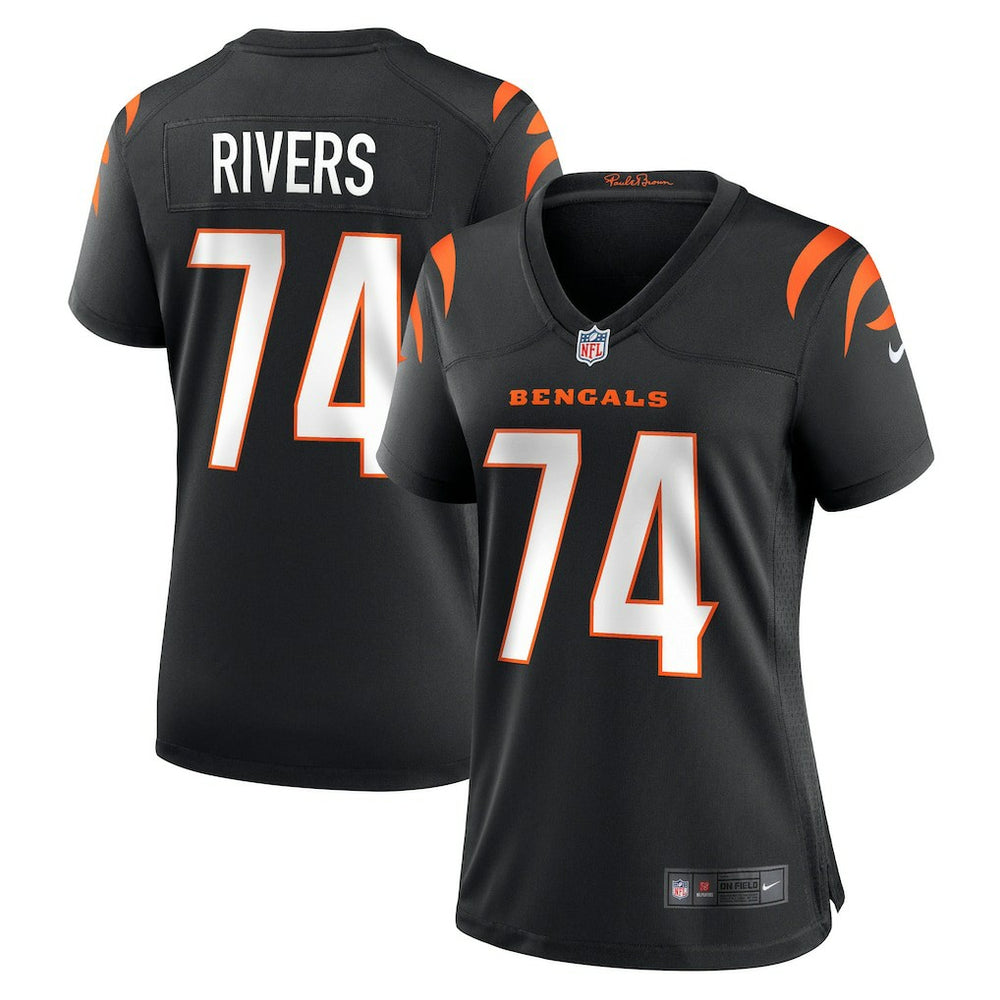 NFL Cincinnati Bengals Jalen Rivers Women's Team Game Jersey