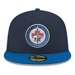 Winnipeg Jets New Era Core Logo Two-Tone 59FIFTY Fitted Hat