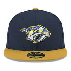 Nashville Predators New Era Core Logo Two-Tone 59FIFTY Fitted Hat