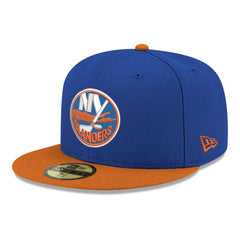 New York Islanders New Era Core Logo Two-Tone 59FIFTY Fitted Hat