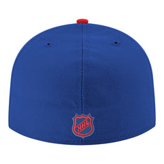 New York Rangers New Era Core Logo Two-Tone 59FIFTY Fitted Hat