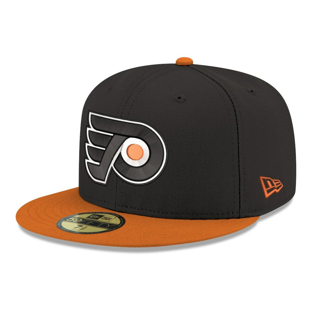 Philadelphia Flyers New Era Core Logo Two-Tone 59FIFTY Fitted Hat