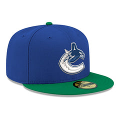 Vancouver Canucks New Era Core Logo Two-Tone 59FIFTY Fitted Hat
