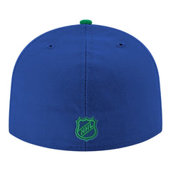 Vancouver Canucks New Era Core Logo Two-Tone 59FIFTY Fitted Hat