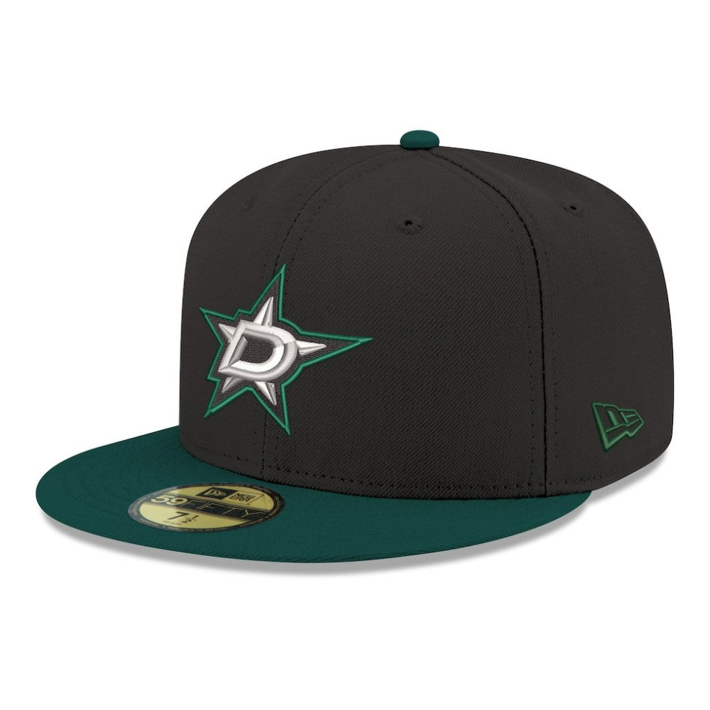 Dallas Stars New Era Core Logo Two-Tone 59FIFTY Fitted Hat