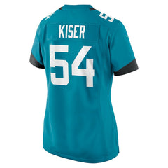 NFL Jacksonville Jaguars Jack Kiser Women's Team Game Jersey