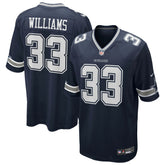 NFL Dallas Cowboys Javonte Williams Team Game Jersey