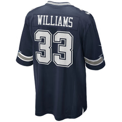 NFL Dallas Cowboys Javonte Williams Team Game Jersey