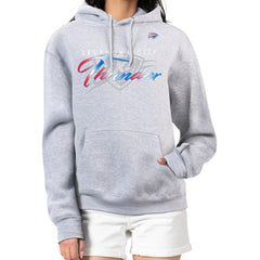 Oklahoma City Thunder G-III 4Her by Carl Banks Women's Shadow Logo Tri-Blend Fleece Hoodie - Gray online