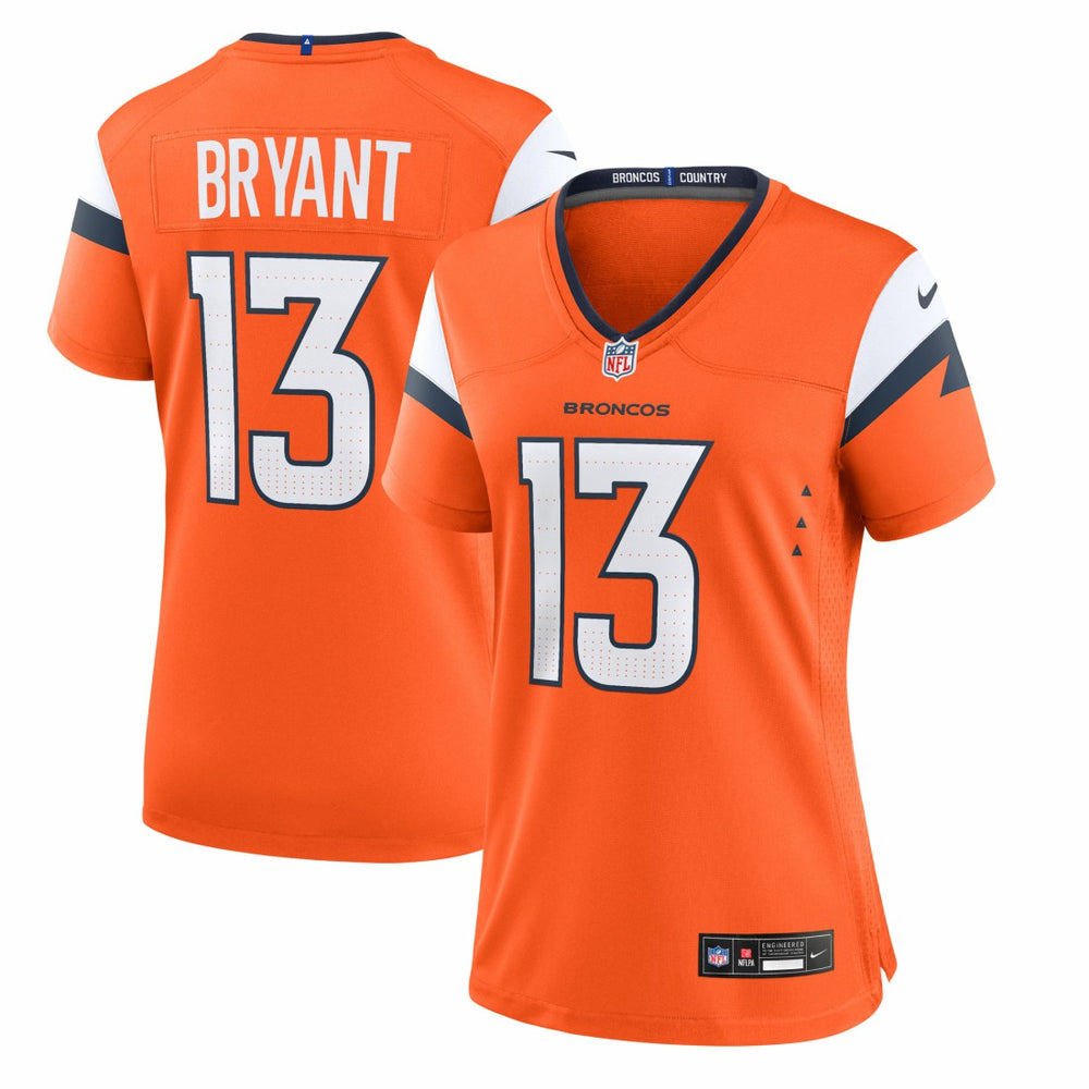 NFL Denver Broncos Pat Bryant Women's Team Game Jersey